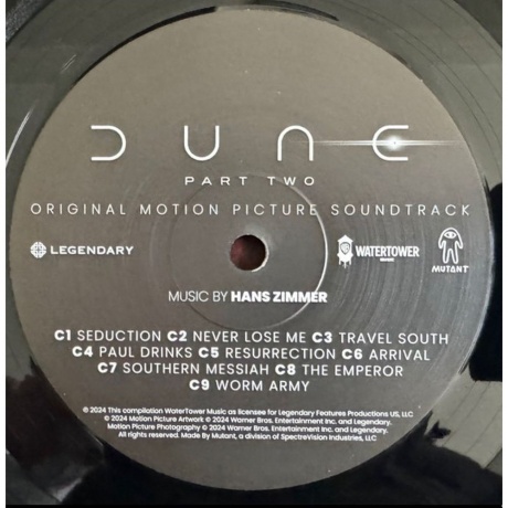 OST - Dune: Part Two (Hans Zimmer) (0810155840167) виниловая пластинка - фото 12
