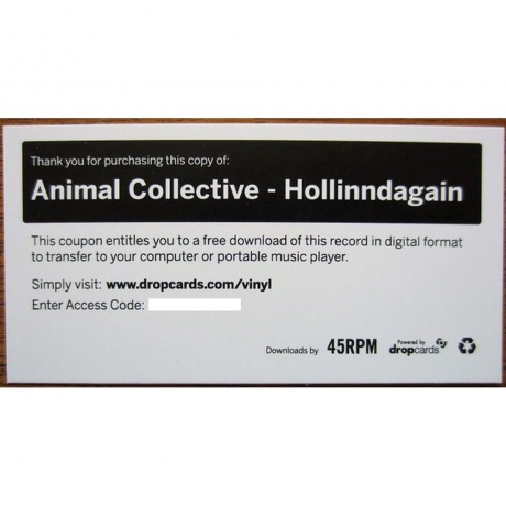 Animal Collective - Hollindagain (0855230006144) виниловая пластинка - фото 7