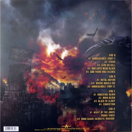 Primal Fear - Unbreakable (coloured) (0727361498443) виниловая пластинка - фото 2