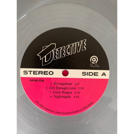Detective - Detective (Analogue) (coloured) (0711574900862) виниловая пластинка - фото 3