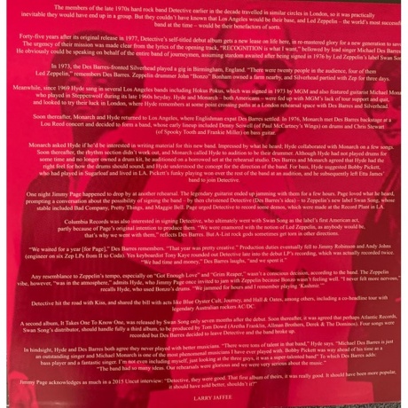 Detective - Detective (Analogue) (coloured) (0711574900862) виниловая пластинка - фото 6