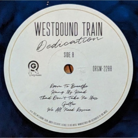 Westbound Train - Dedication (coloured) (0711574936014) виниловая пластинка - фото 4