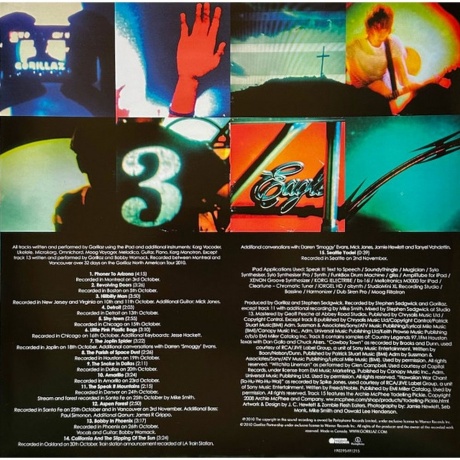 Gorillaz - The Fall (0190295491215) виниловая пластинка - фото 6