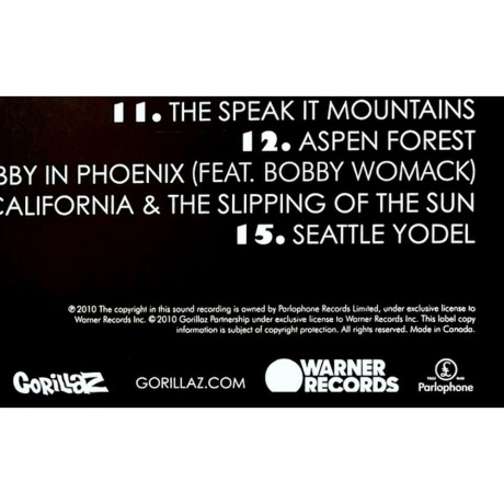 Gorillaz - The Fall (0190295491215) виниловая пластинка - фото 7