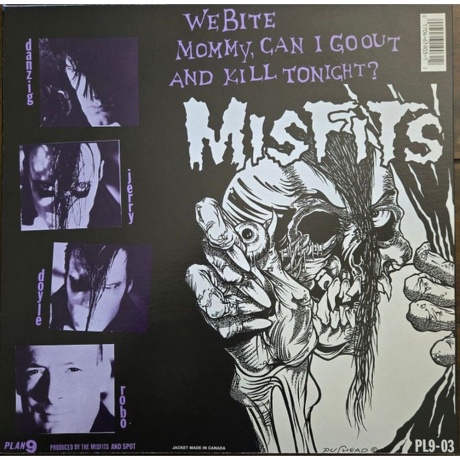 Misfits - Die Die My Darling (EP) (0017046190312) виниловая пластинка - фото 2