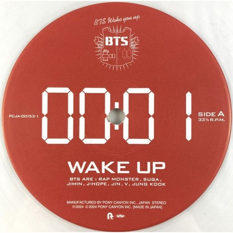 BTS - Wake Up (coloured) (4524135188595) виниловая пластинка - фото 10
