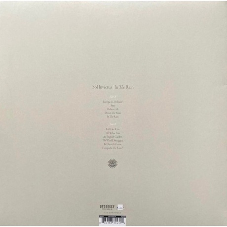 Sol Invictus - In The Rain (coloured) (0884388871472) виниловая пластинка - фото 4