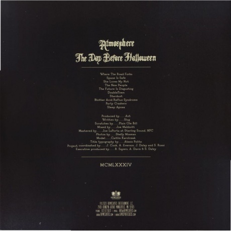 Astmosphere - The Day Before Halloween (0826257032515) виниловая пластинка - фото 2