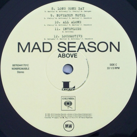 Mad Season - Above (0887654417015) виниловая пластинка - фото 5