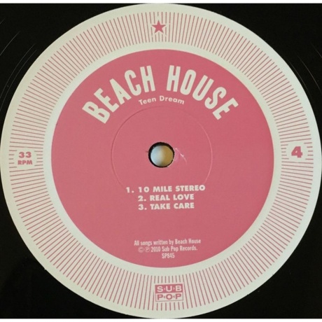 Beach House - Teen Dream (0098787084511) виниловая пластинка - фото 8