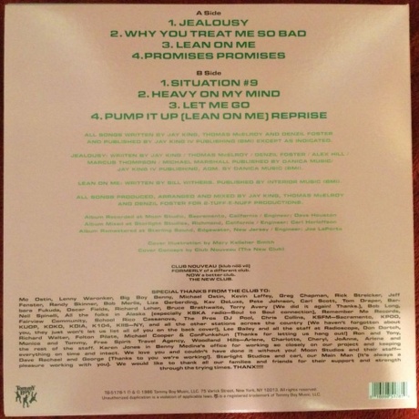 Club Nouveau - Life, Love &amp; Pain (coloured) (0016998517819) виниловая пластинка - фото 2