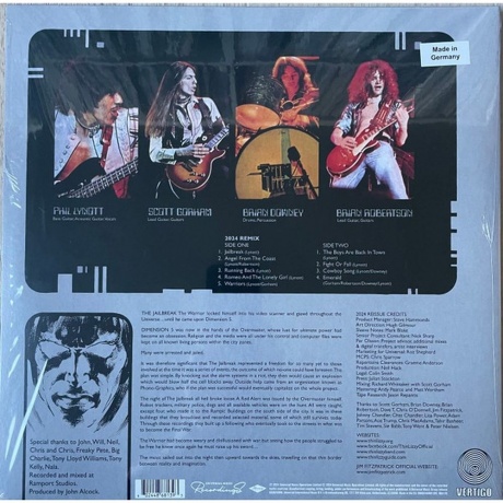 Thin Lizzy - Jailbreak (coloured) (0602448681393) виниловая пластинка - фото 2