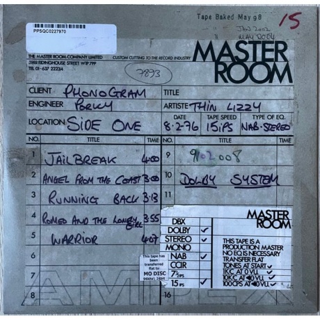 Thin Lizzy - Jailbreak (coloured) (0602448681393) виниловая пластинка - фото 6