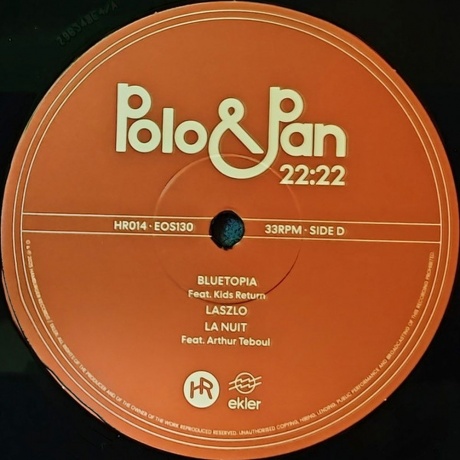 Polo &amp; Pan - 22:22 (0602475667025) виниловая пластинка - фото 14