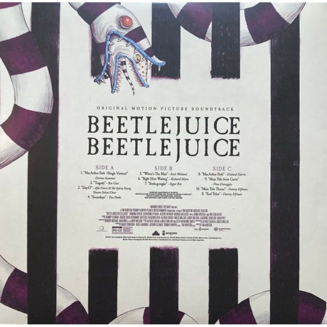 OST - Beetlejuice Beetlejuice (Various Artists) (coloured) (0850053152924) виниловая пластинка - фото 3