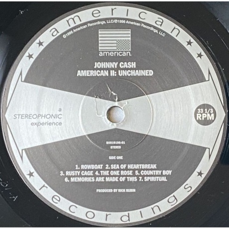 Johnny Cash - American II: Unchained (0602537530311) виниловая пластинка - фото 3