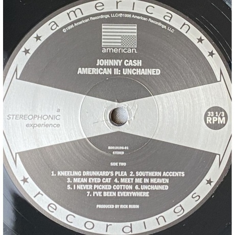 Johnny Cash - American II: Unchained (0602537530311) виниловая пластинка - фото 4