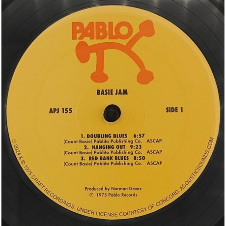 Count Basie - Basie Jam (Analogue) (0753088015519) виниловая пластинка - фото 3