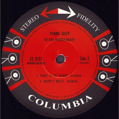 Dave Brubeck - Time Out (Analogue) (0753088819278) виниловая пластинка - фото 7