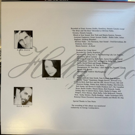 Holly Cole - Temptation (Audiophile Edition) (0753088048012) виниловая пластинка - фото 2