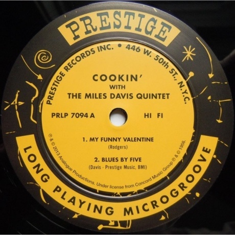 Miles Davis - Cookin' (Analogue) (0753088709432) виниловая пластинка - фото 4