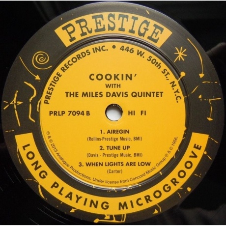 Miles Davis - Cookin' (Analogue) (0753088709432) виниловая пластинка - фото 5