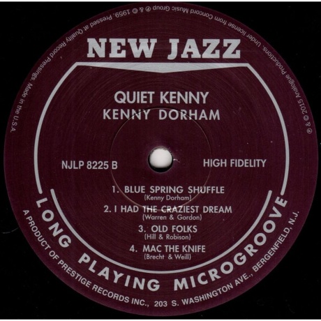 Kenny Dorham - Quiet Kenny (Analogue) (0753088822537) виниловая пластинка - фото 4