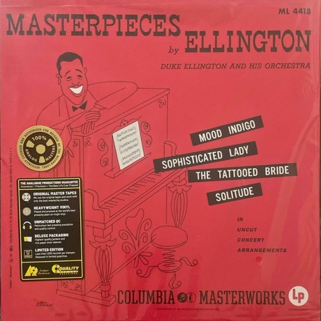 Duke Ellington - Masterpieces By Ellington (Analogue) (0753088441813) виниловая пластинка - фото 2
