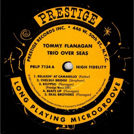 Tommy Flanagan - Overseas (Analogue) (0753088713415) виниловая пластинка - фото 3