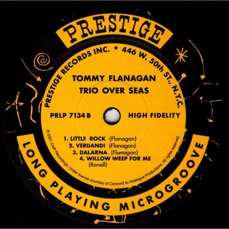 Tommy Flanagan - Overseas (Analogue) (0753088713415) виниловая пластинка - фото 4