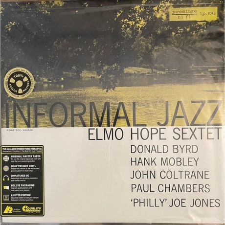 

Elmo Hope - Informal Jazz (Analogue) (0753088704314) виниловая пластинка