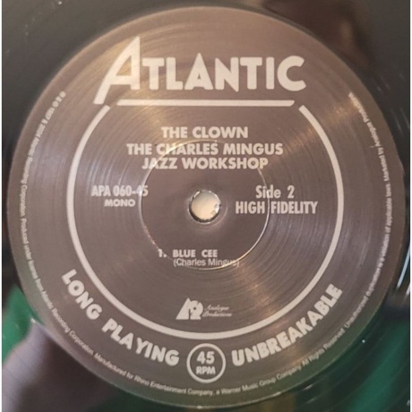 Charles Mingus - The Clown (Analogue) (0753088756078) виниловая пластинка - фото 5