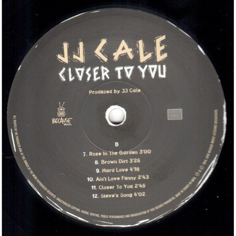 J.J. Cale - Closer To You (5060525434334) виниловая пластинка - фото 4