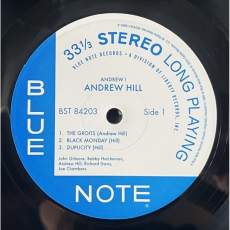 Andrew Hill - Andrew!!! (Analogue, Tone Poet) (0602458119985) виниловая пластинка - фото 5