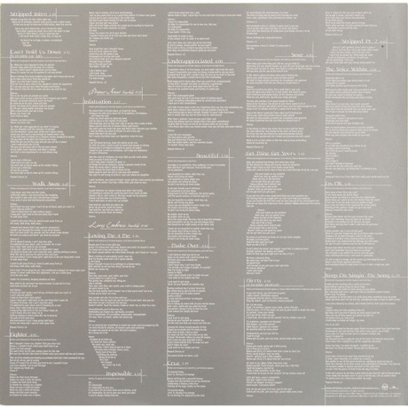 Christina Aguilera - Stripped (0078636803715) виниловая пластинка - фото 8