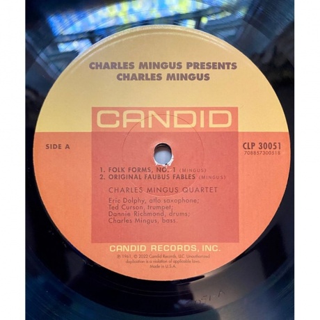 Charles Mingus - Presents Charles Mingus (Analogue) (0708857300518) виниловая пластинка - фото 3
