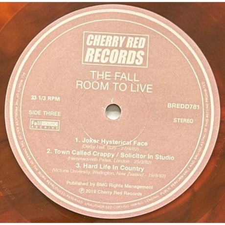 The Fall - Room To Live (coloured) (5013929178113) виниловая пластинка - фото 5