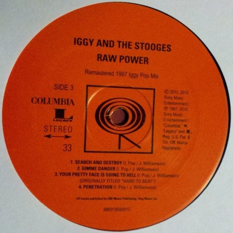 The Stooges - Raw Power (0886919593518) виниловая пластинка - фото 7