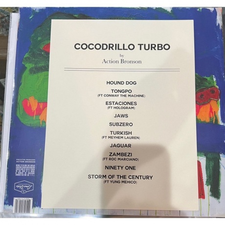 Action Bronson - Cocodrillo Turbo (coloured) (0888072428461) виниловая пластинка - фото 5