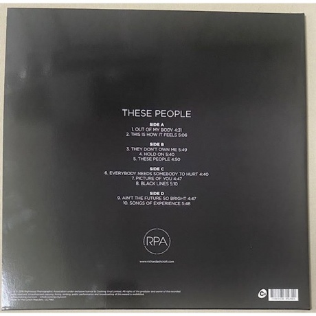 Richard Ashcroft - These People (coloured) (0711297314700) виниловая пластинка - фото 2