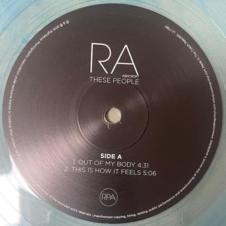 Richard Ashcroft - These People (coloured) (0711297314700) виниловая пластинка - фото 4