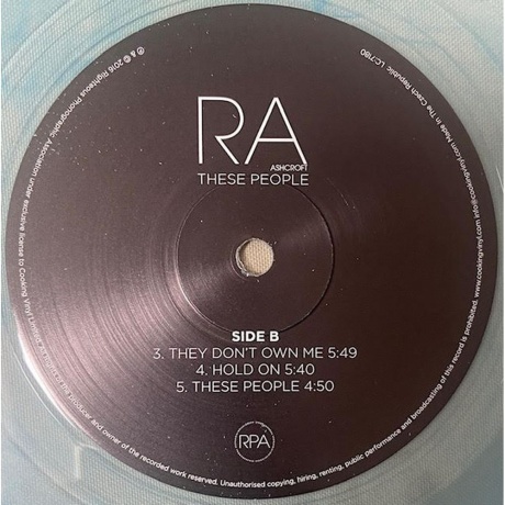 Richard Ashcroft - These People (coloured) (0711297314700) виниловая пластинка - фото 6