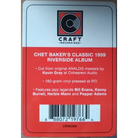 Chet Baker - Chet (Analogue) (0888072197664) виниловая пластинка - фото 5