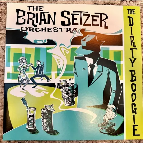 Brian Setzer - The Dirty Boogie (coloured) (0784668898451) винил...