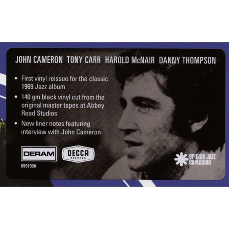 John Cameron - Off Centre (Analogue) (0602465979985) виниловая пластинка - фото 11