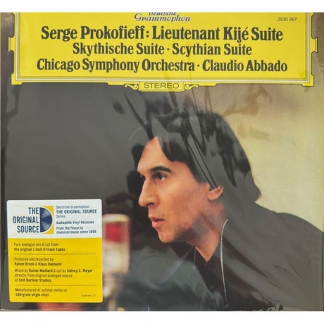 

Claudio Abbado - Prokofiev: Leutnant Kije-Suite, Scythian Suite (Analogue, Original Source) (0028948671274) виниловая пластинка