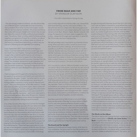 Vikingur Olafsson - From Afar (coloured) (0028948619979) виниловая пластинка - фото 8