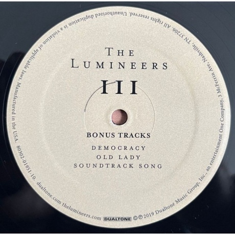 The Lumineers - III (0803020195110) виниловая пластинка - фото 7