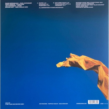 Rainer Bruninghaus - Freigeweht (Analogue) (0602458923704) виниловая пластинка - фото 2