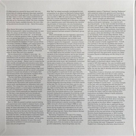 Rainer Bruninghaus - Freigeweht (Analogue) (0602458923704) виниловая пластинка - фото 4